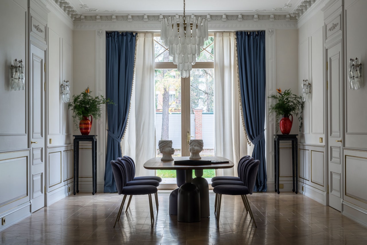 Съемка классического интерьера