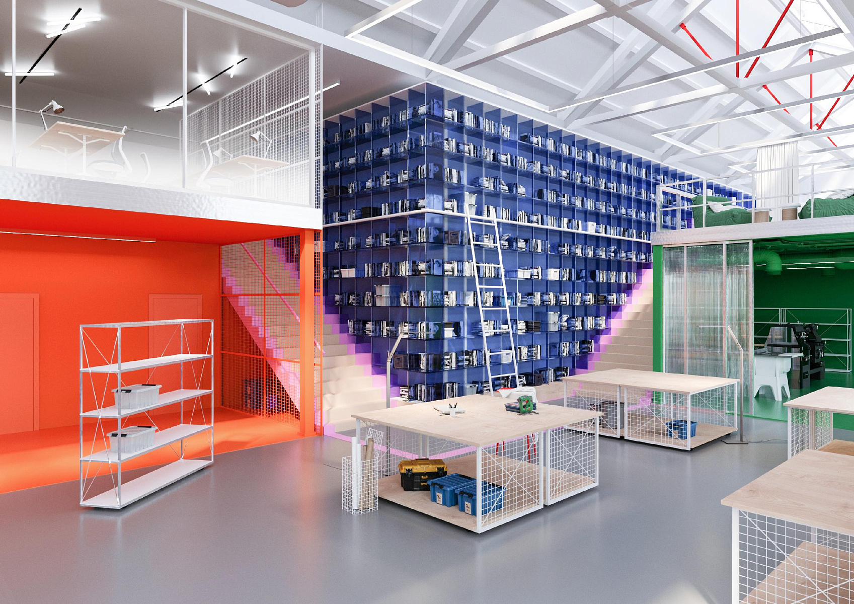 Реконструкция здания конторы Новосухаревского рынка