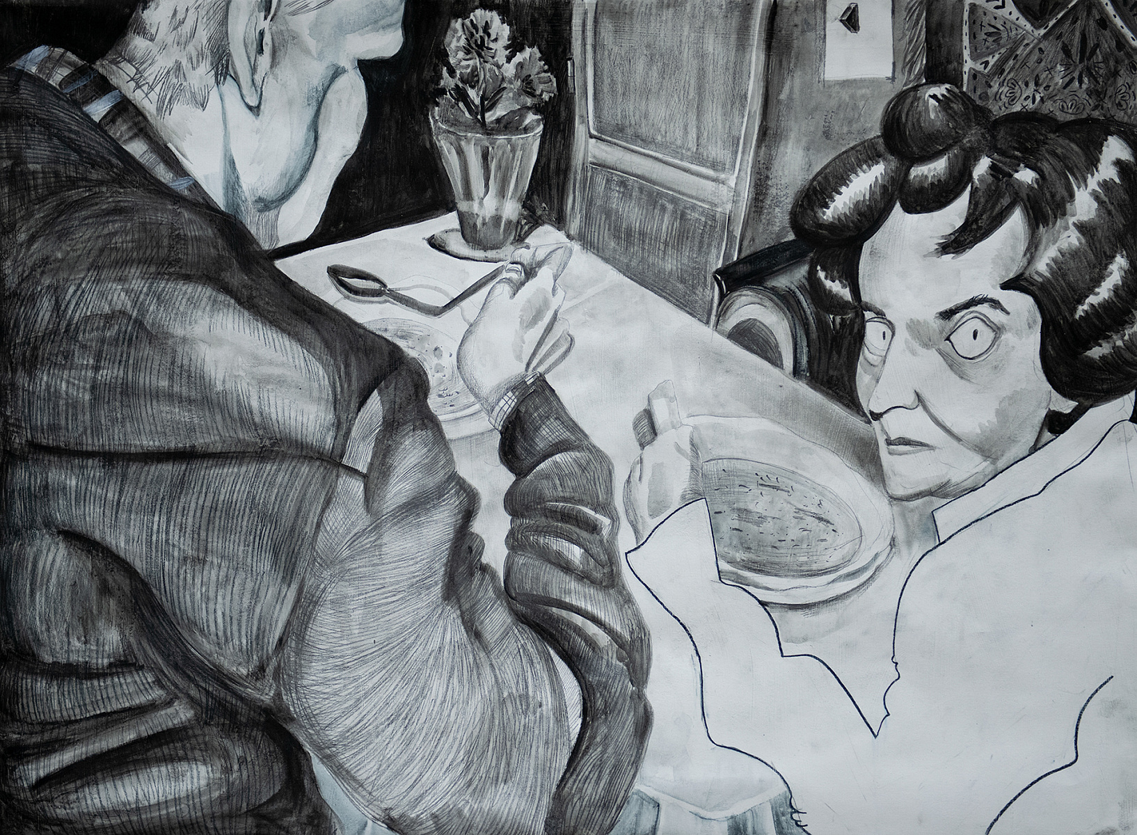 Rigid Women, Absent Men