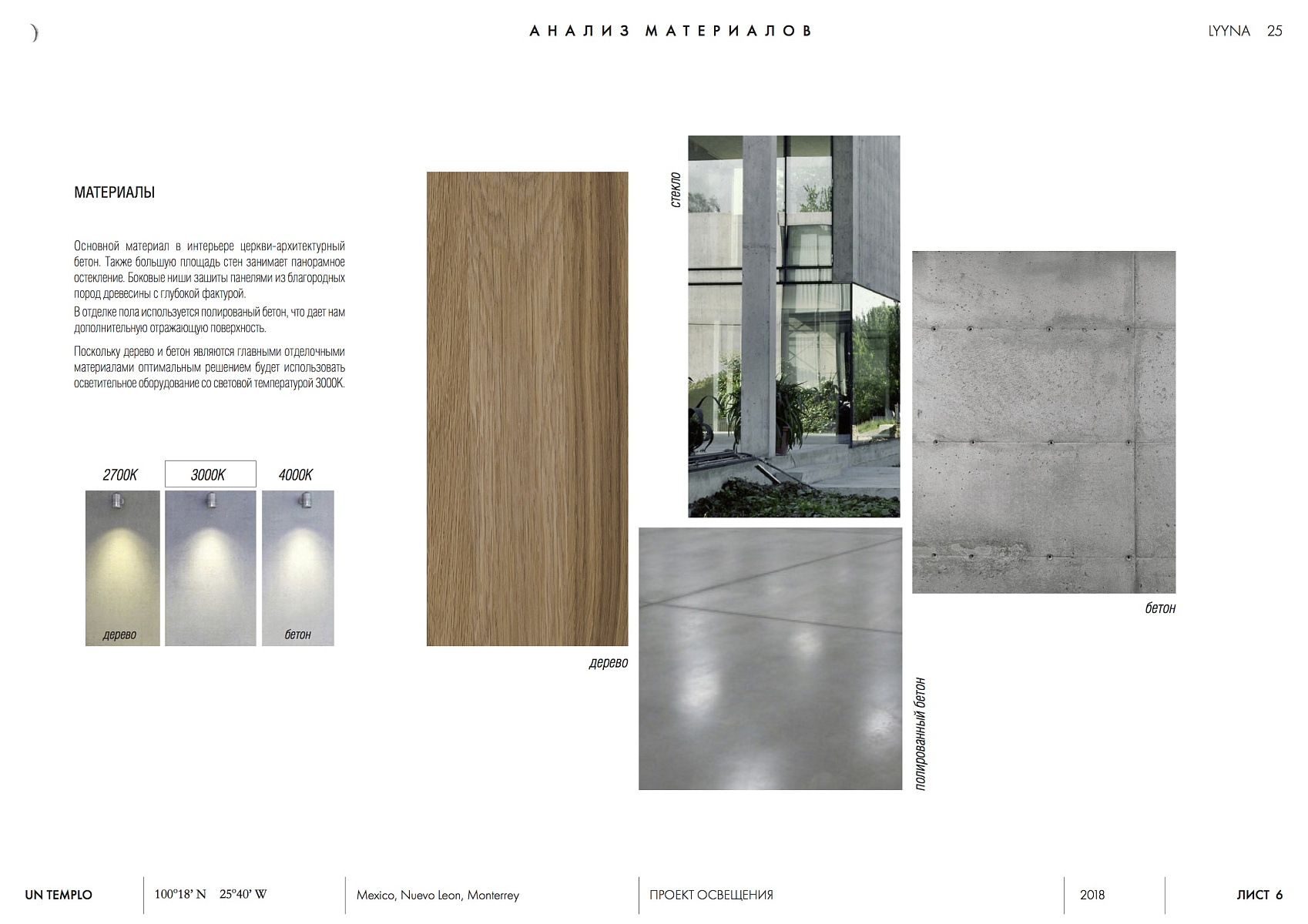 Божественный свет. Концепция освещения католической церкви