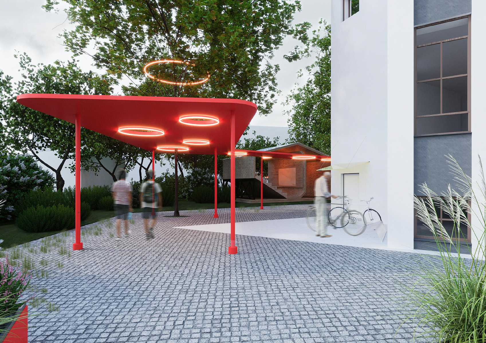 Реконструкция здания конторы Новосухаревского рынка