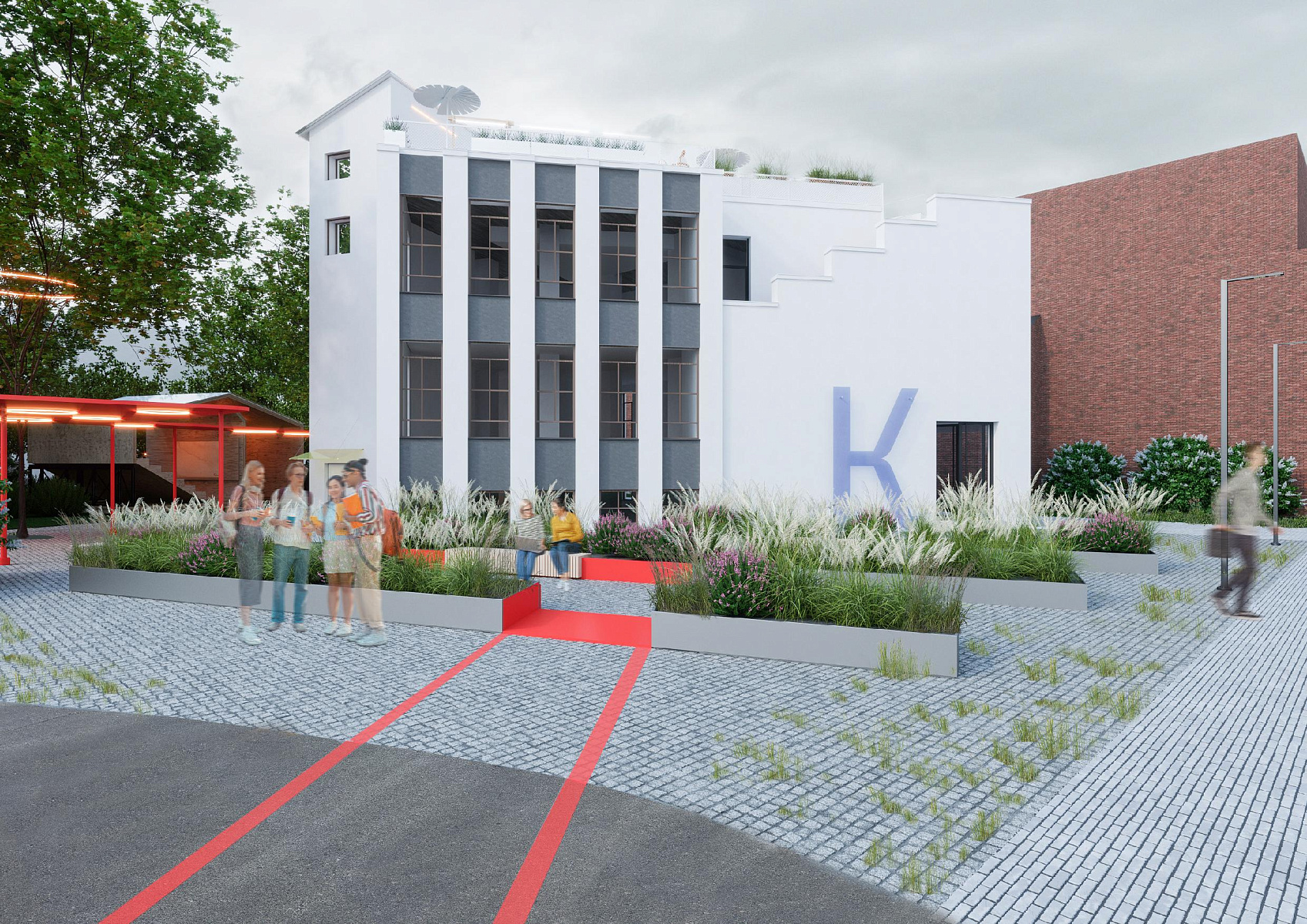 Реконструкция здания конторы Новосухаревского рынка