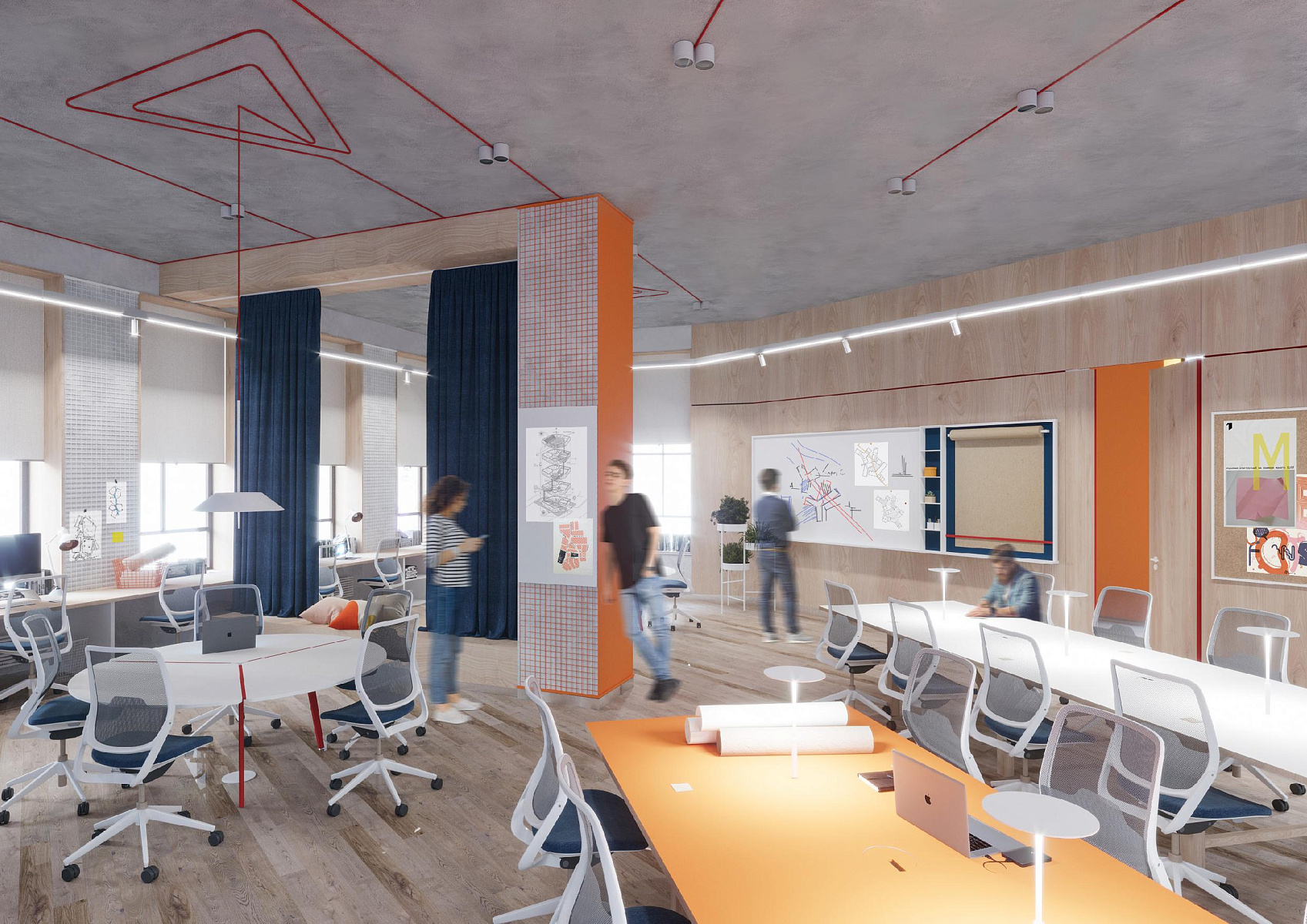 Реконструкция здания конторы Новосухаревского рынка