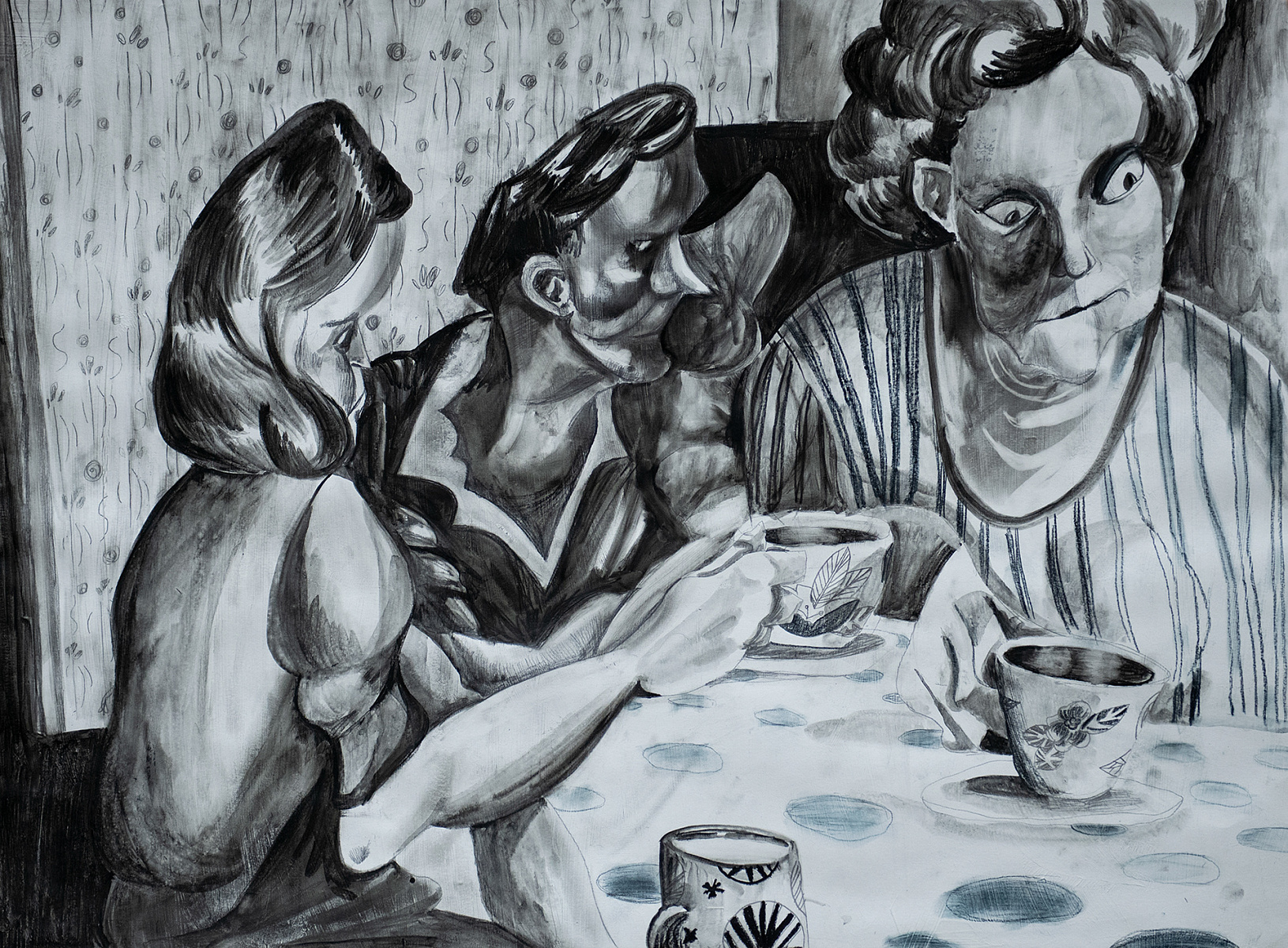 Rigid Women, Absent Men