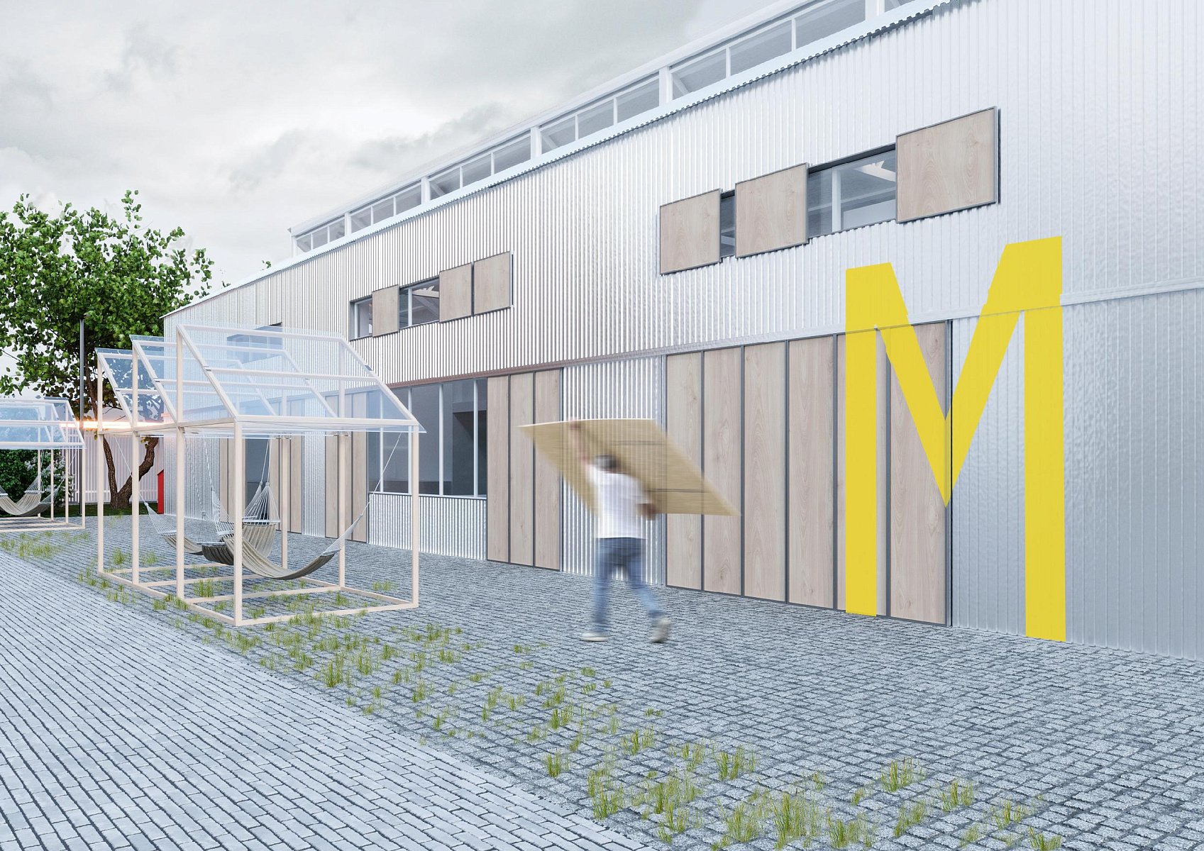 Реконструкция здания конторы Новосухаревского рынка