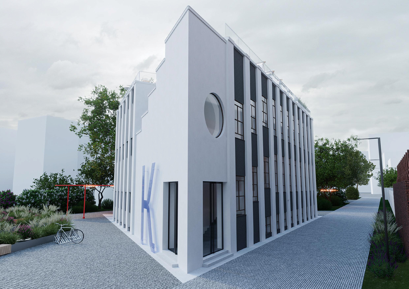 Реконструкция здания конторы Новосухаревского рынка