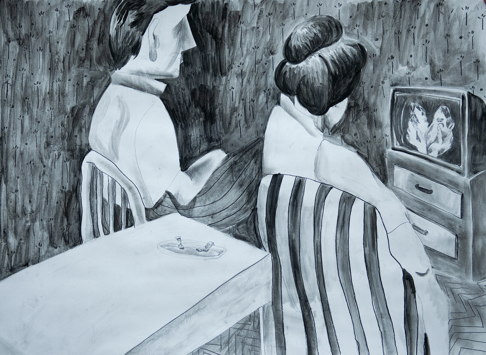 Rigid Women, Absent Men