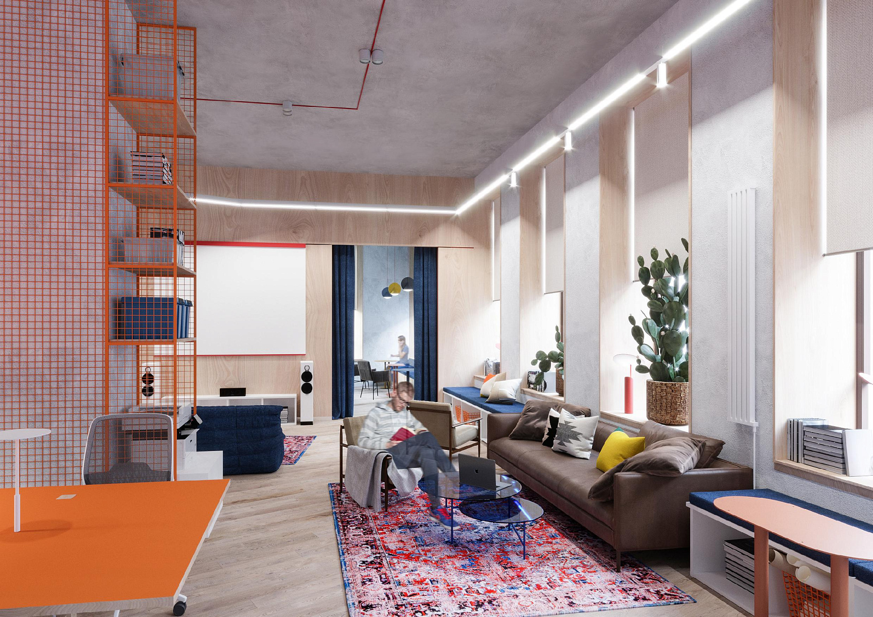 Реконструкция здания конторы Новосухаревского рынка